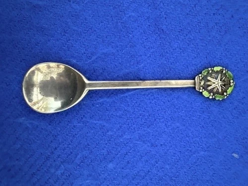 Vintage Gorham Sterling Silver Christmas 1971 Demitasse Spoon - Approx 28 Grams