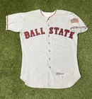 VTG Rare Authentic 1990 Ball State University Game worn Baseball NCAA  Jersey 44