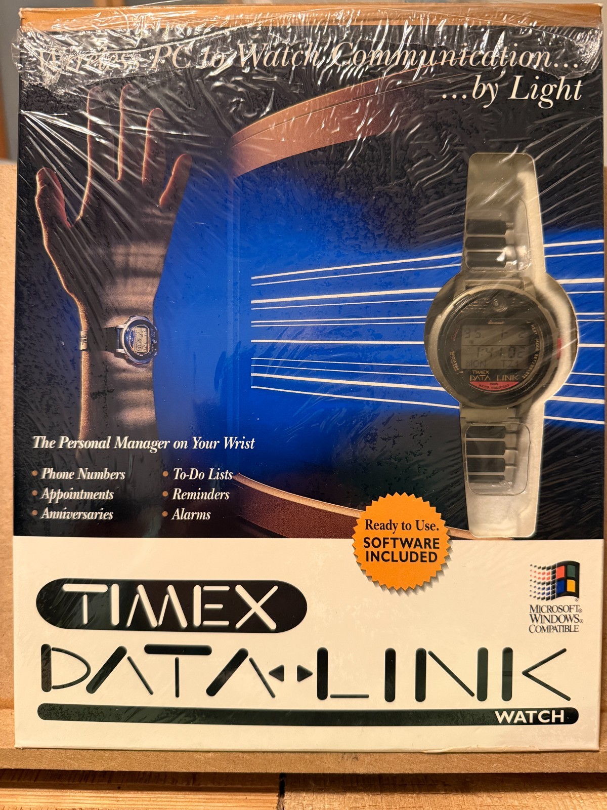 Microsoft Timex Datalink Watch - Box Software & P… - image 1