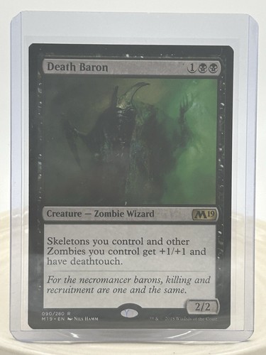 Death Baron Core Set 2019 Regular