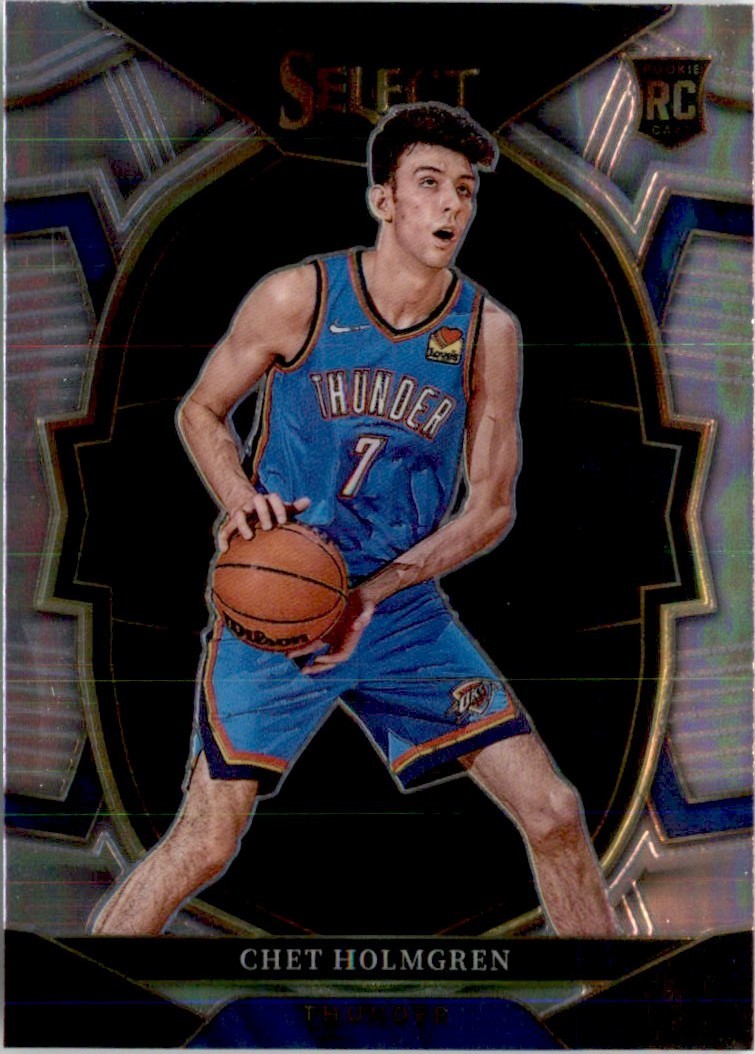 Chet Holmgren 2022-23 Panini Select Concourse RC #83 Oklahoma City Thunder