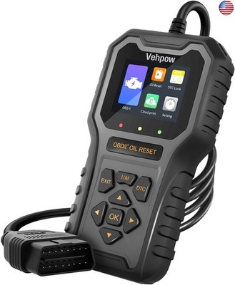 OBD2 Scanner, Professional Code Readers for Check Engine Light/Oil Light Reset,
