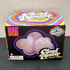 Nee Doh Cloud Pleaser Soft Doh Squish Tactile Squeeze Toy- Purple- Brand New