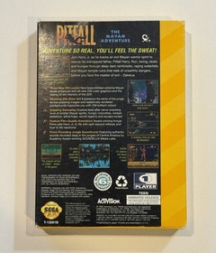Pitfall: The Mayan Adventure (Sega 32X, 1995) Complete CIB W Manual & Poster