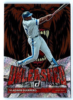 2022 Donruss #UL-15 Vladimir Guerrero Unleashed Rapture