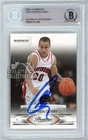 Stephen Curry 2009-10 Panini Prestige Autograph Rookie Card #230 BAS