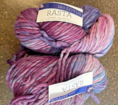 Malabrigo Rasta Yarn ''Lotus'' Two Skeins