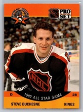 Steve Duchesne Kings 1990-91 Pro Set All Star Game #28