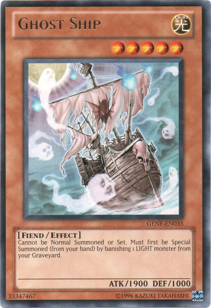 Ghost Ship GENF-EN035 Rare Generation Force Yu-Gi-Oh Unlimited NM