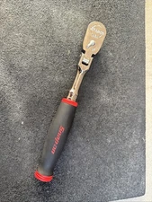 For Snap-on Tools USA NEW RED Soft Grip 3/8" Drive Flex Head Ratchet FHF80AR