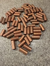 Copper Crimp Sleeves-Copper Butt Splice Connectors for Grounding Wire Lot Of 69