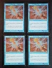 PLAYSET MAGIC MTG Cancel 4x Urza saga UK