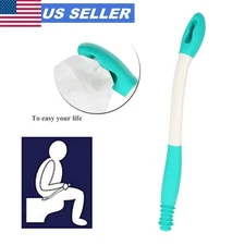 Long Reach Comfort Toilet Wiping Aids Tools - Self Assist Bathroom Bottom Buddy