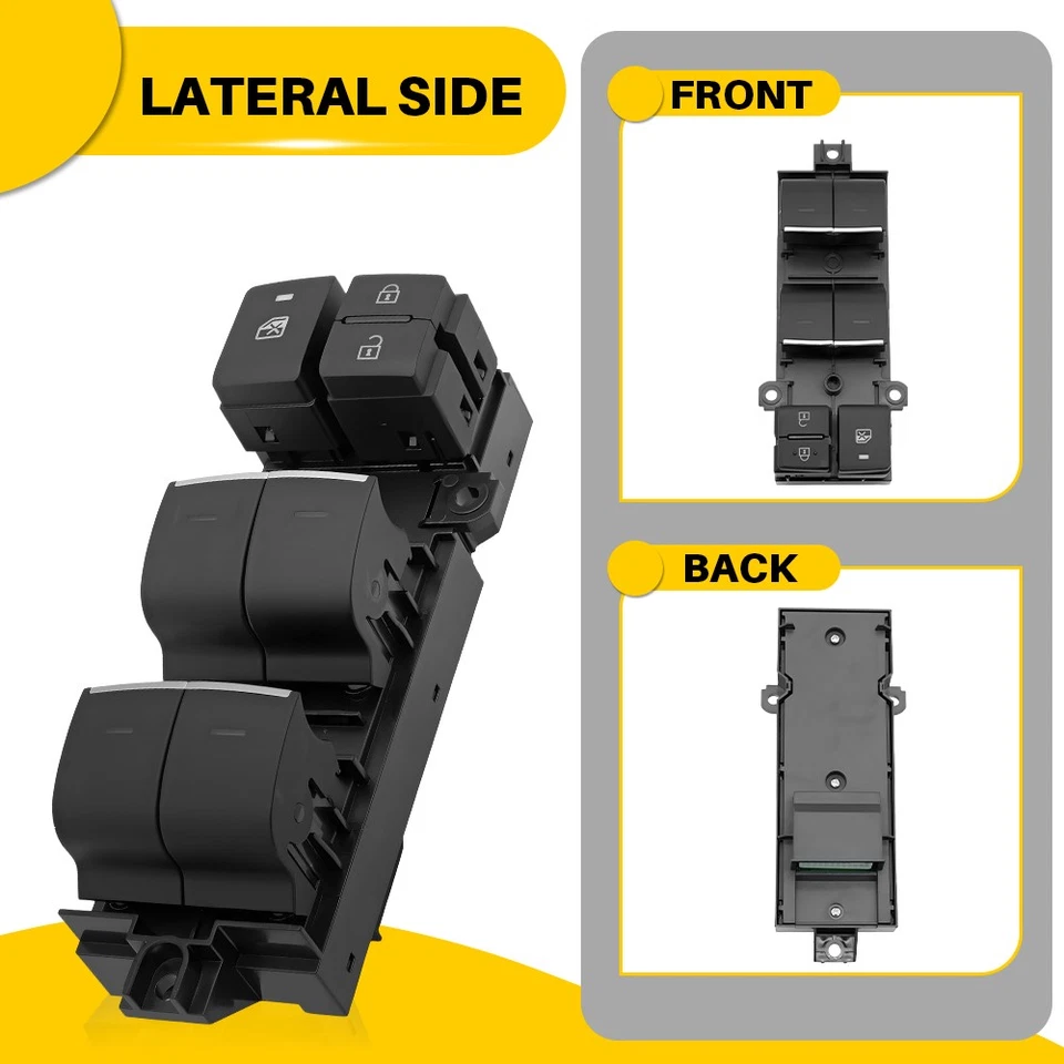 Driver Side Master Power Window Switch Fits 2020-2022 Toyota Corolla Sedan1-5x - Imagem 4 de 4