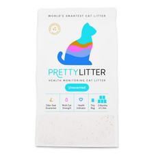 PrettyLitter Cat Litter - 8 lb Bag Health Monitoring Cat Litter