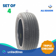 Set Of 4 Used 25550r20 Goodyear Assurance Finesse 105t - 6.5-832 17sf2