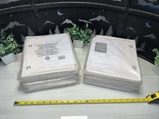 12 QTY! BULK- Long Shower Curtain Liner Washable 72” X 72” White Shower Liner