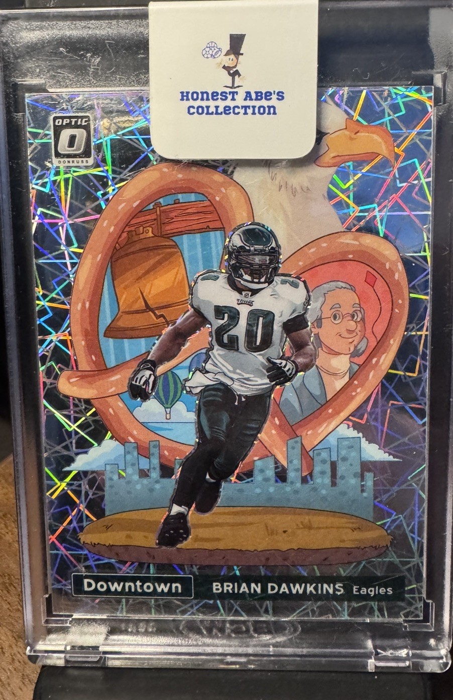 2021 Panini Donruss Optic Downtown! Brian Dawkins Philadelphia Eagles 🦅