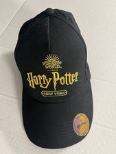wizarding world of harry potter Adult adjustable cap graphic black