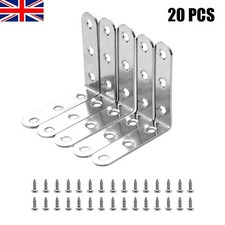20CS L Shape Corner Brackets for wood Angle Galvanized for Fixing & Repairing