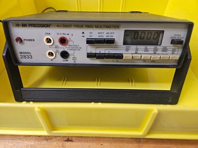 BK PRECISION MODEL 2833 4.5 DIGIT TRUE RMS MULTIMETER TESTED & ACCURATE, W/ P.S.