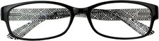 Foster Grant Women's Reading Glasses Kyra Black