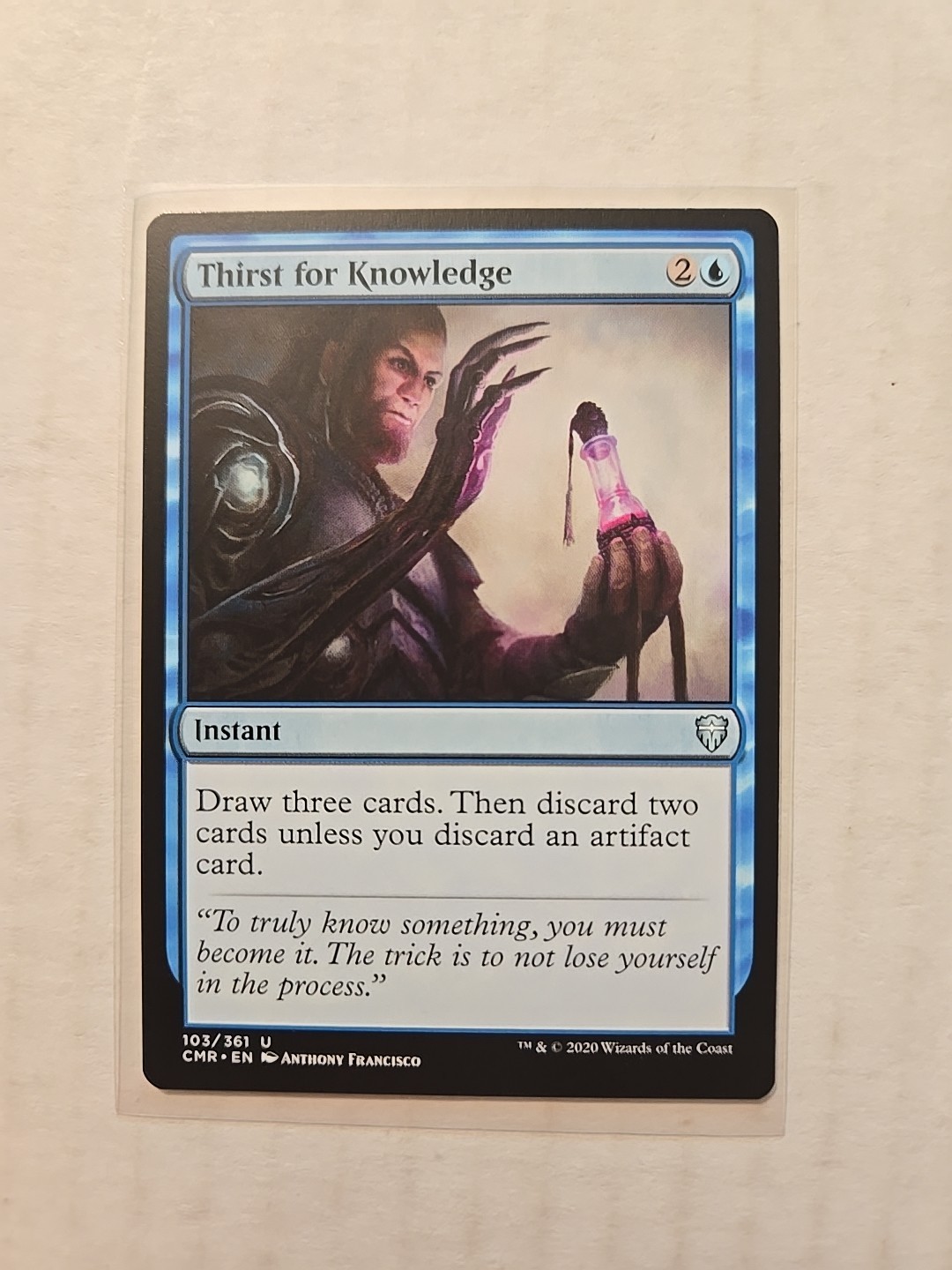 Thirst for Knowledge - Commander Legends - LP - Uncommon - Instant 