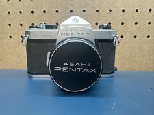 Vintage Asahi Honeywell Pentax Spotmatic Film Camera with case, untested