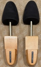 Pair of Vintage Rochester/Florsheim Men  s Wooden  Foam Shoe Trees Size M