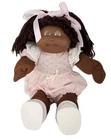 1985 Cabbage Patch Kid African American Black Girl Doll Pigtails Dimple OAA EUC