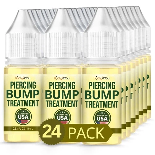 BodyJ4You Keloid Bump Removal Oil - Piercing Aftercare Shrinking Drops - Nose Ea - product listing photo