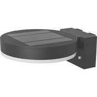 Osram Homelighting Endura Style Solar Wall Sensor Single Circle 6W Black