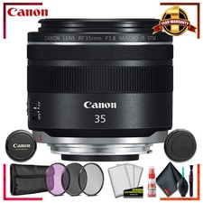 Canon RF 35mm f/1.8 is Macro STM Lens  3 Pcs Filter Kit  Cleaning Kit