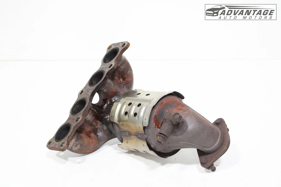 HYUNDAI SANTA FE 2019-2020 2,4 L TUBO COLECTOR DE ESCAPE DELANTERO CON ESCUDO TÉRMICO OEM Foto 4 de 4