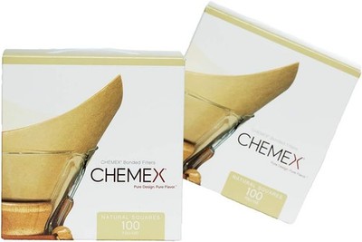 Bonded Filter - Natural Square - 100 Count (Pack of 2) -Exclusive