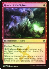 MTG FOIL Genju of the Spires  - Masters 25 #132