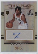 2021-22 Select Youth Explosion Signatures Silver Prizm Trendon Watford Auto nd3