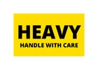 3X5 Heavy Handle with Care Labels Pallet Shipping Stickers (1) RL of 300 EA