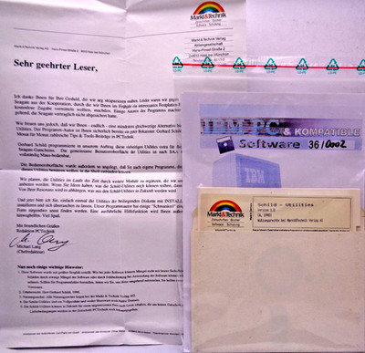 IBM PC -- SCHILD UTILITIES (MARKT & TECHNIK - DISK)