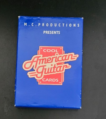 1993 Cool American Guitar Cards 2nd Series Set 1-40  RARE