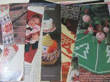 Christmas Knit  Crochet Patterns-Choose "One"-From Drop Down Menu-Buy Now