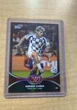 2025 Topps Mls 30th Anniversary Collection Diego Luna #25 Black Foil /10 USMNT