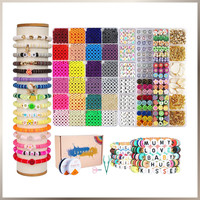 Perlen Set 7200+ StüCk 6Mm Polymer Clay Zum AuffäDeln ArmbäNder Schmuck Geschenk