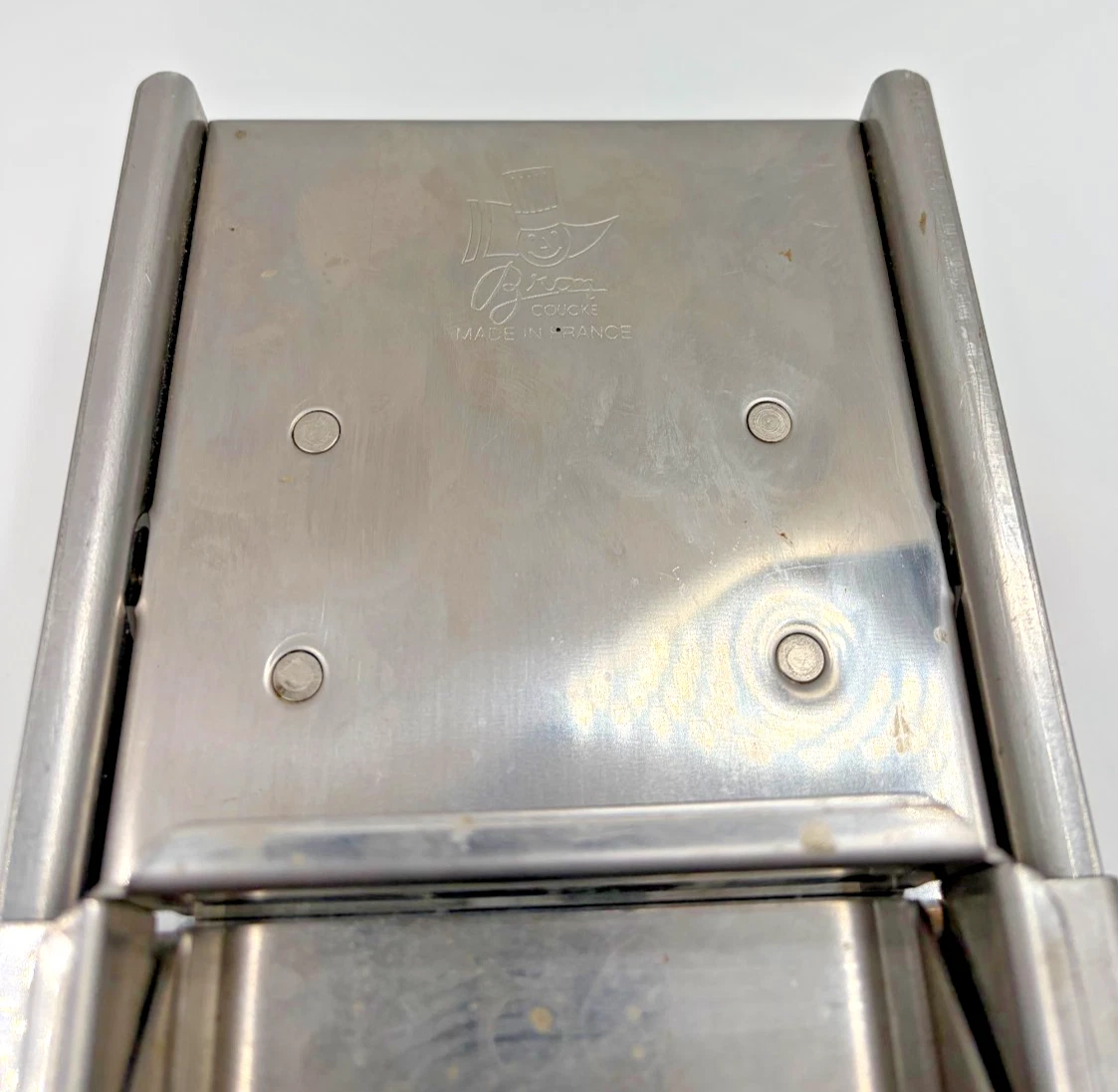 VINTAGE 16" Eurodib Bron Coucke Mandoline Slicer Stainless Steel Made in France
