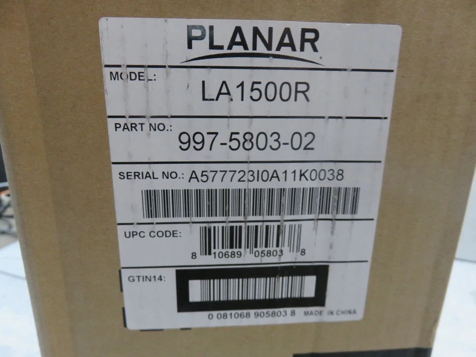 BRAND NEW Planar LA1500R 997-5803-02 LCD Touchscreen Monitor - Image 2 of 2