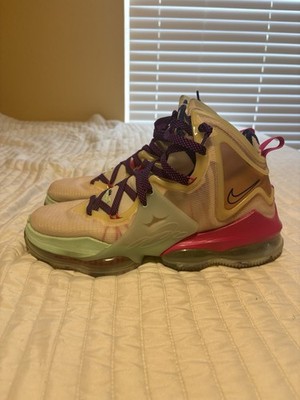 Nike LeBron 19 Valentine's Day Love Letter Pink Mint Size 12 Men s DH8459-900
