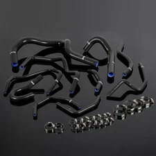 Silicone Radiator Coolant Hose Pipe Kit Fit For 1998-2001 Honda CRV MK1