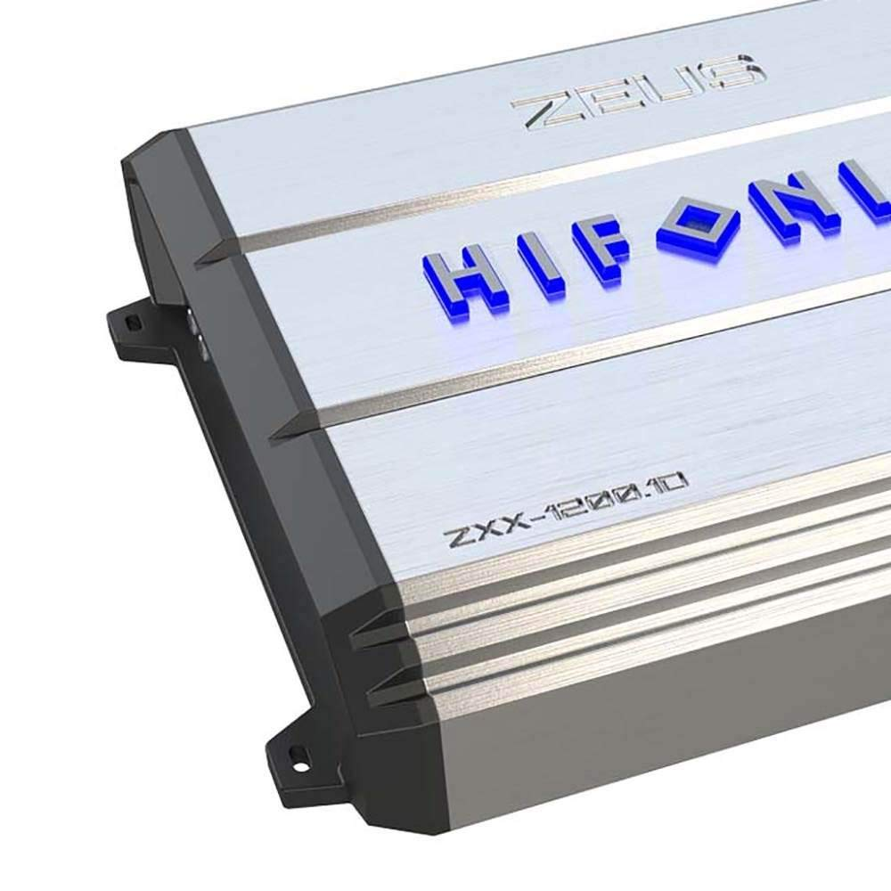 甲本ヒロト Amplifier 【新品】 ZXX-1200.1D Zeus Mono Channel Car Audio Amplifier (Silver