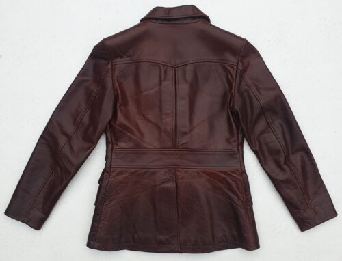 EL Leather Jacket Vintage Retro - Picture 7 of 12