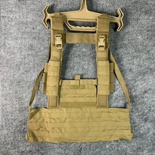 Military T3 Spear Chest Rig Tactical Molle Coyote Brown Trident Tactical NWOT